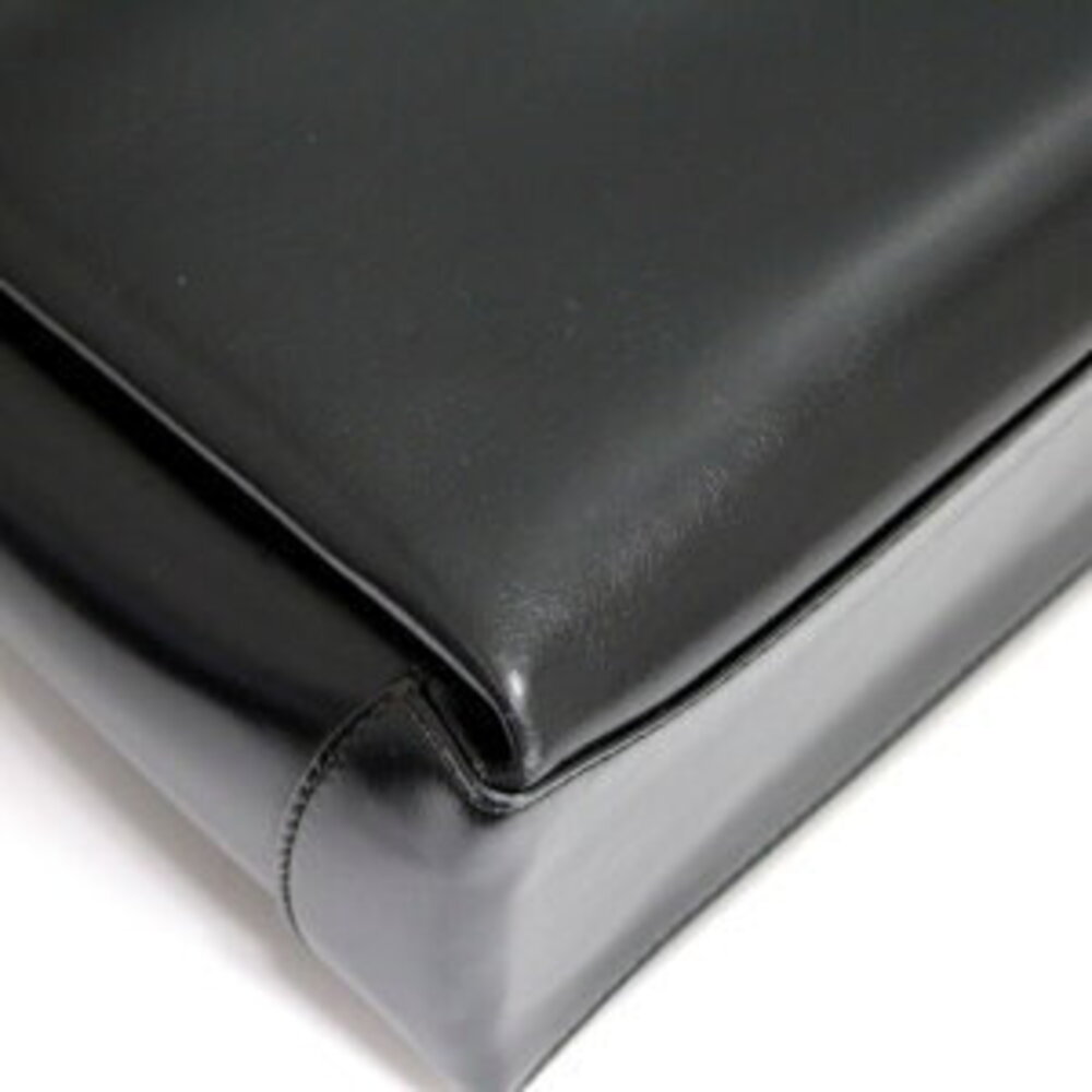 Gucci Horseshoe Handbag Calf Leather Black - Picture 4 of 6